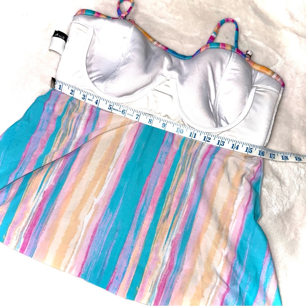 Multicolor Tankini Top - Picture 8 of 8